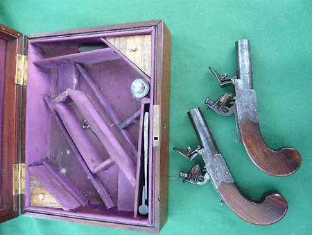 Cased pistols. 188