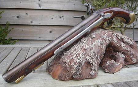Antique Flintlock pistols, Rifles & Blunderbuss. v1