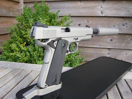 GSG 1911 Long Barrel pistols (FAC section 1 required). gsgt9